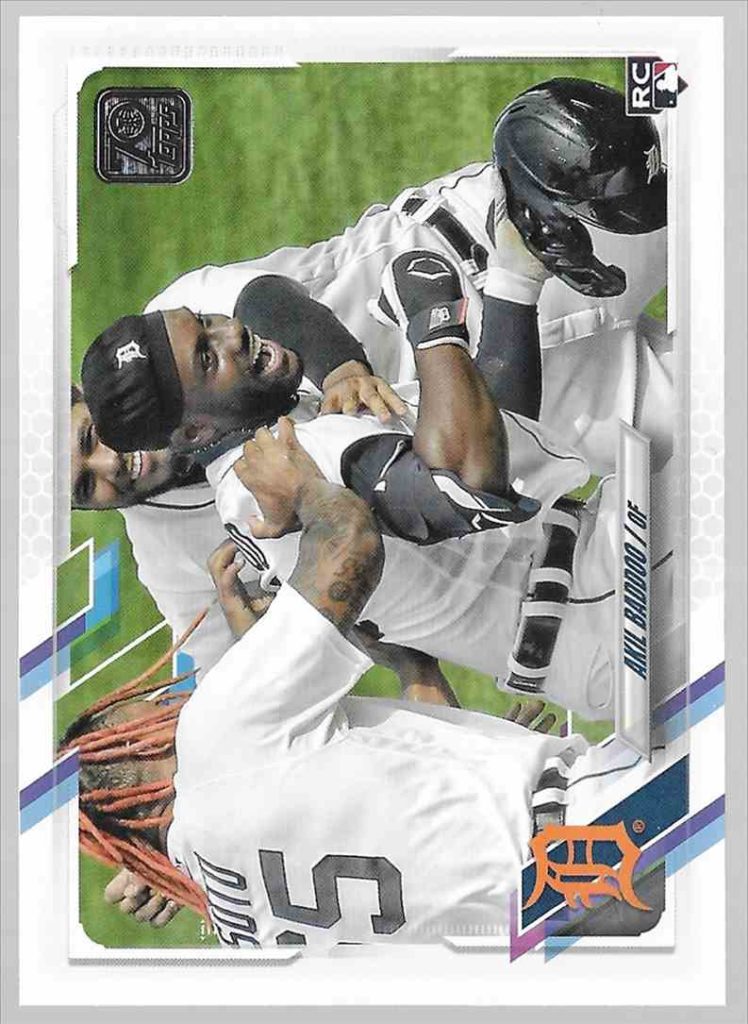 2021 Topps Update US196 Akil Baddoo SP Variation