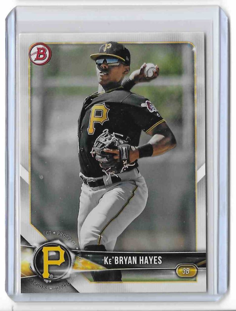 2018 Bowman Draft Paper BD-50 Ke'Bryan Hayes