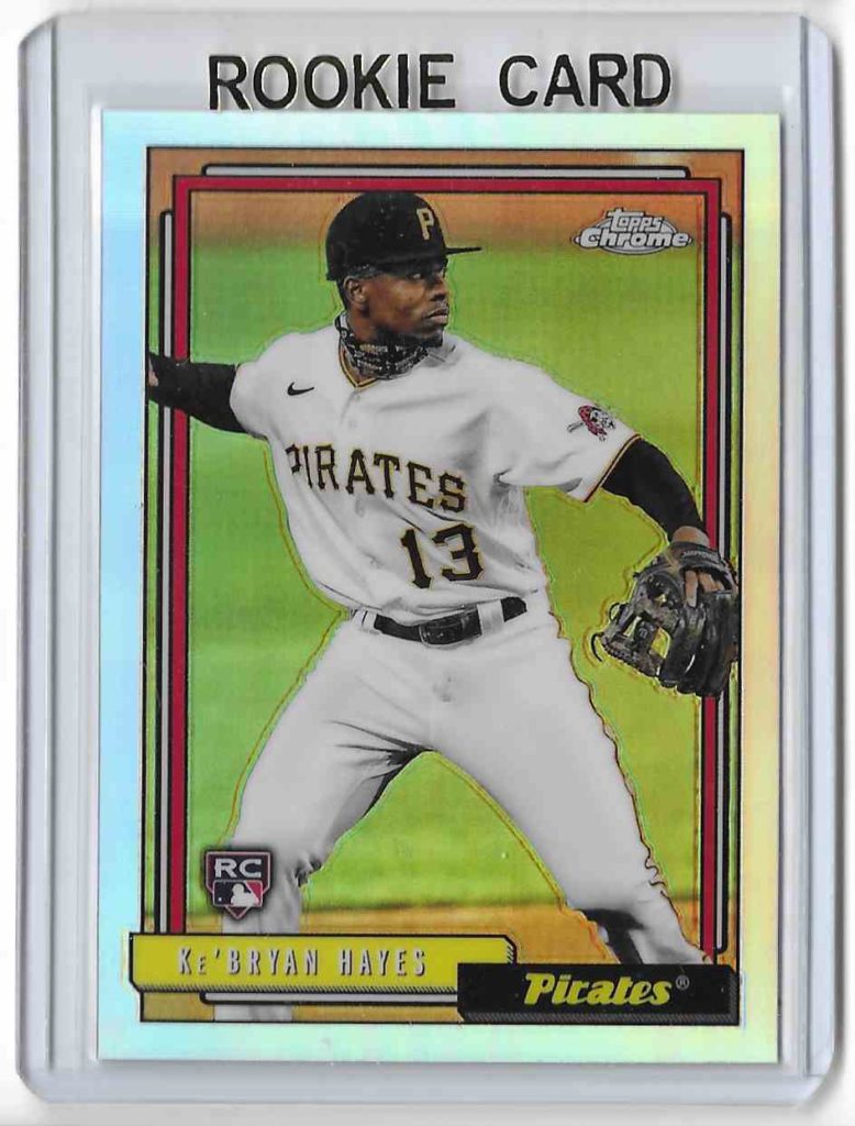 2021 Topps Update 92 Topps Redux Chrome TC92-38 Ke'Bryan Hayes