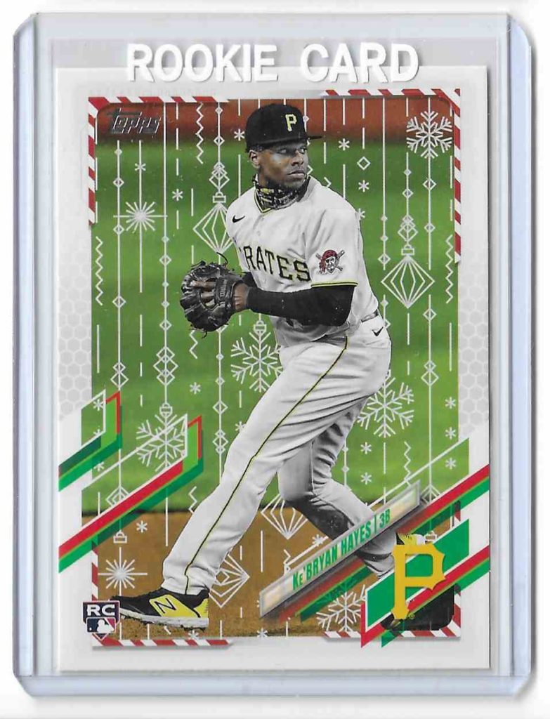 2021 Topps Holiday HW185 Ke'Bryan Hayes Metallic