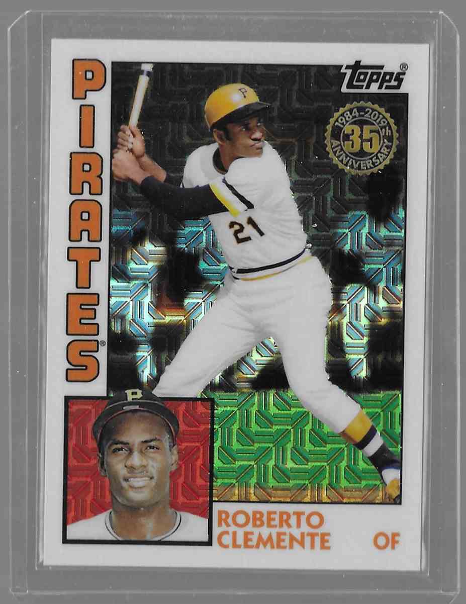 2019 Topps Silver Pack T84-33 Roberto Clemente