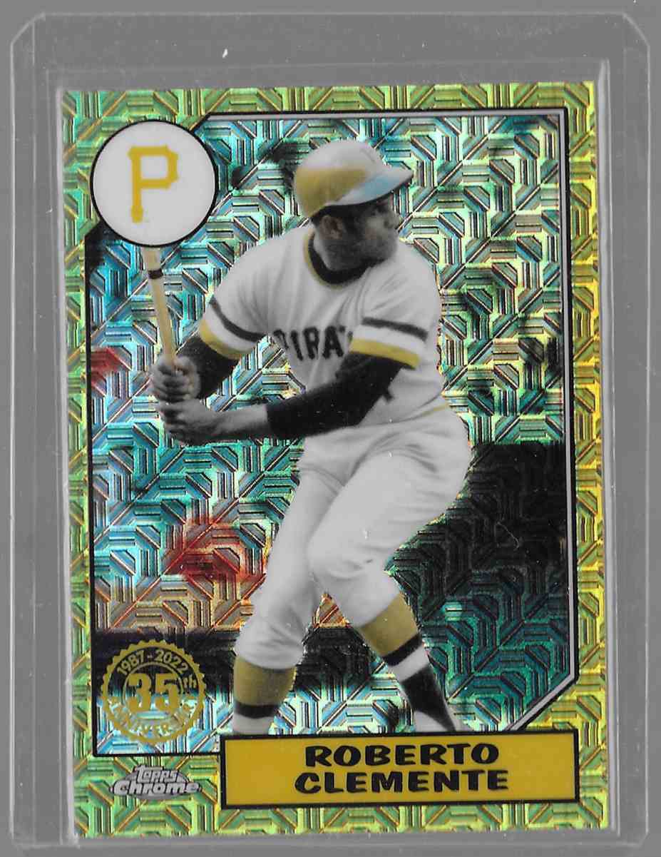 2022 Topps Silver Pack T87C-48 Roberto Clemente